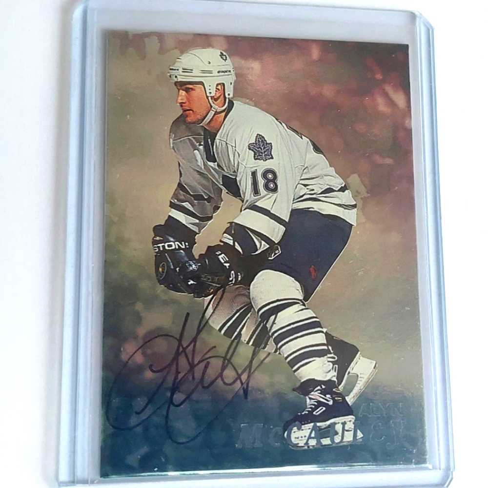 Alyn McCauley Autograph In The Game Be A Player: Toronto Maple Leafs